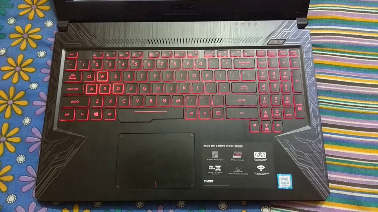 On Off Backlight Of Keyboard In Asus Tuf Fx504 In Hindi Youtube