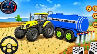 Modern Tractor Farming Driving Simulator 3D - New Tractor Games 2026 - Android Gameplay screenshot 1