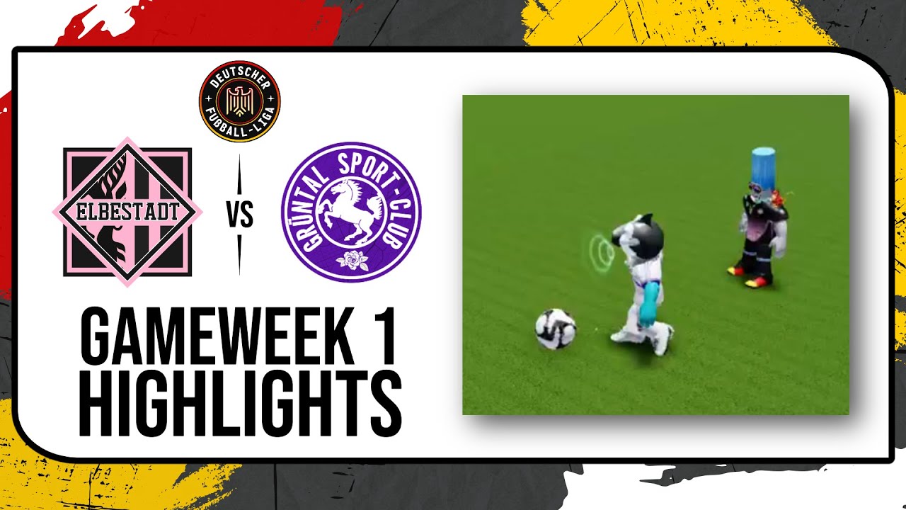 Elbestadt F.C. vs Grüntal S.C. | RFL S1 - Deutscher Fußball-Liga [GW1]