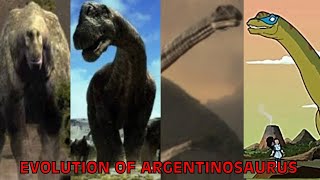 Evolution Of Argentinosaurus In Movies, Tv Shows, Doentaries, Games, & Paleo Media