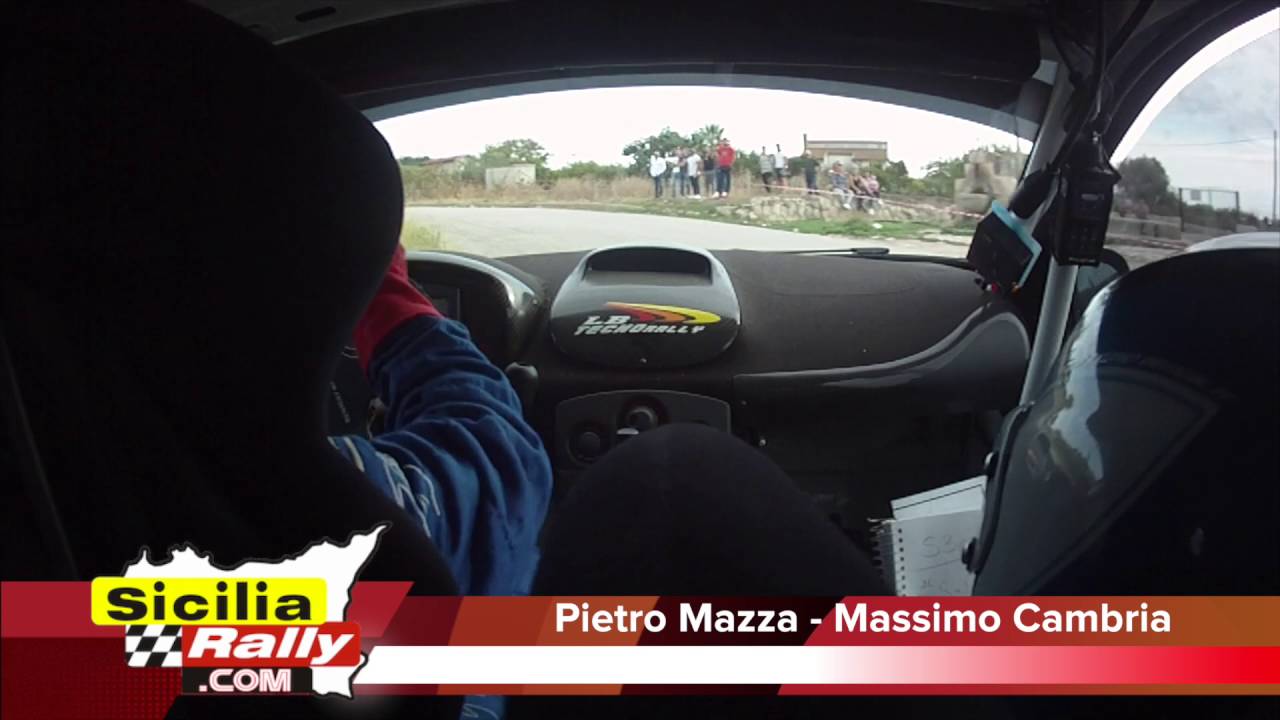 P.Mazza - M.Cambria al 1° Rally Terre di Pirandello