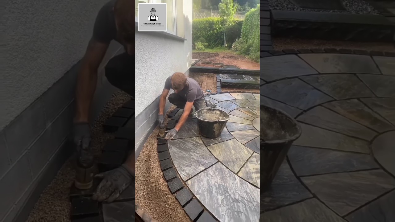 Courtyard Paving Stone Craftsmanship 