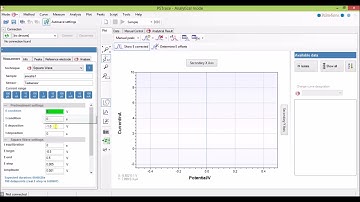 7 - Square Wave no PSTrace - Tutorial Labsolutions PalmSens