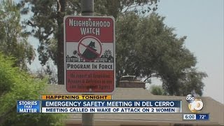 Del Cerro residents meet in wake of violence