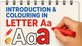 Letter Aa Coloring Fun Playgroup Alphabet Activity The Nexus Education System