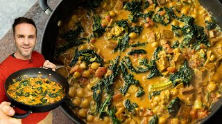 MUST TRY CHICKPEA TOFU CURRY | EASY VEGANUARY RECIPE