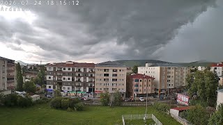 24.07.2026 | Ardahan'da Kuvvetli Sağanak Yağış Geçişleri (Time-Lapse) #thunderstorm 