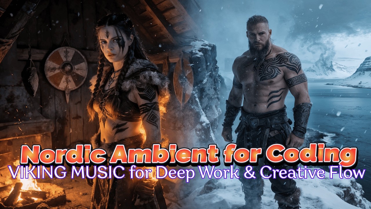 Nordic Ambient for Coding – Viking Music for Deep Work & Creative Flow