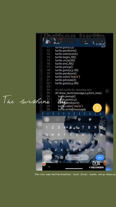 “Happy Birthday in Python Turtle: A Coding Celebration!”How to create ...