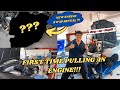 PULLING A CIVIC ENGINE FOR THE FIRST TIME!!! - EP 3. Budget Civic Build