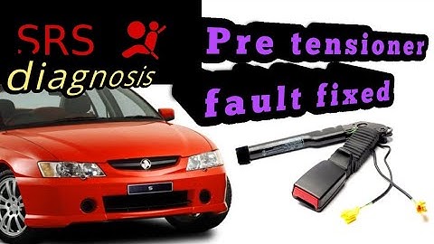 vy commodore srs air bag fault