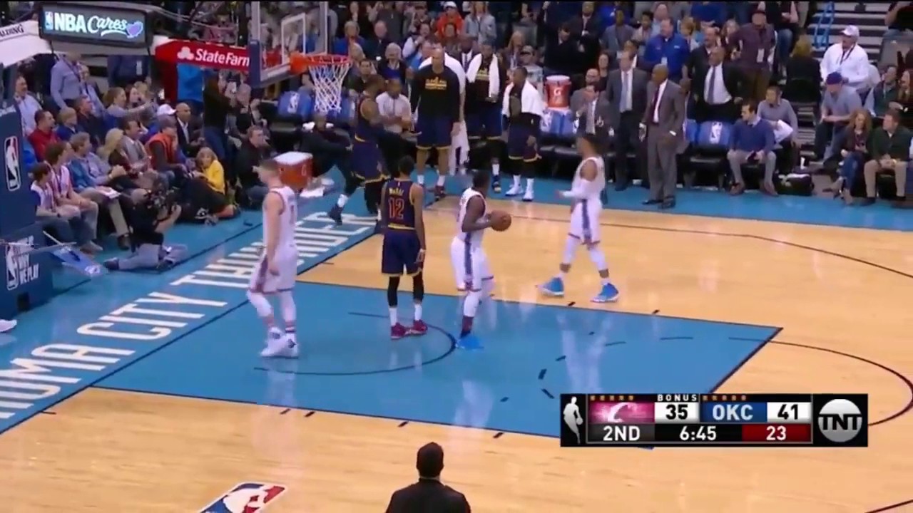 LeBron James Misses Dunk and Flops! YouTube