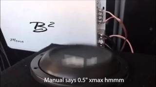 B2 audio CC8 excursion