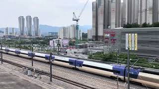 2023.06.04 경부고속선 천안아산역 KTX-산천 #9292.#292 포항발 서울행 통과 동영상