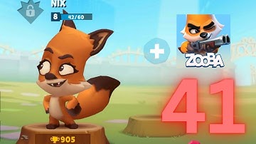 Zooba: Zoo Battle Arena - Gameplay Walkthrough Part 41 - Nix 900+ Trophies Reached (iOS, Android)