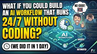 What If You Could Build an AI Workflow That Runs 247 Without Coding We Did It in 1 Day