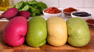 COLOURED PASTA DOUGH
