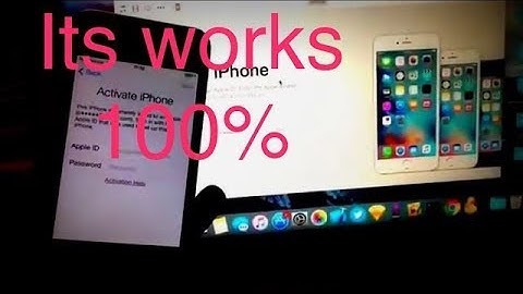 ios 10.3.3 icloud activation bypass and restore 1000% work using itunes | support all ios version