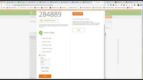 Generating Assessment Codes in Mastery Connect