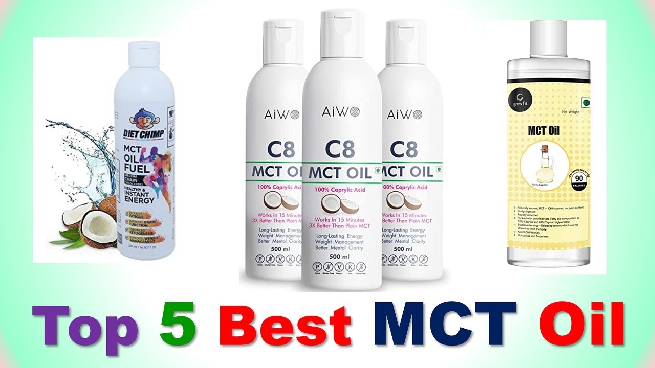Top 5 Best MCT Oil in India 2020 with Price| Keto Diet Supplement | Keto  Diet Sports Supplement