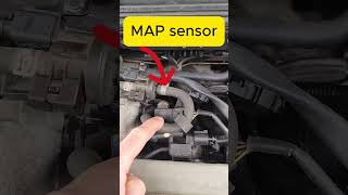 Audi A8 3.2 FSI MAP sensor location #diy #mechanic #shorts