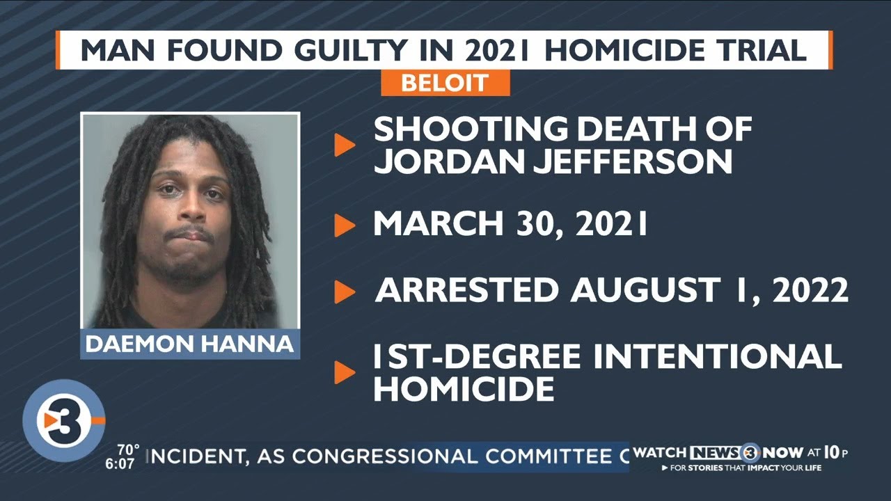 Man found guilty in deadly 2021 shooting in Beloit - YouTube