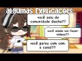 Alguns avisos// Gacha Club