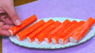 This SALAD immediately became our favorite! A tasty salad for the holiday table! Salad in 5 minutes