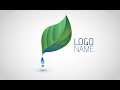 Adobe Illustrator CC | Logo Design Tutorial (Leaf & Water Drop)