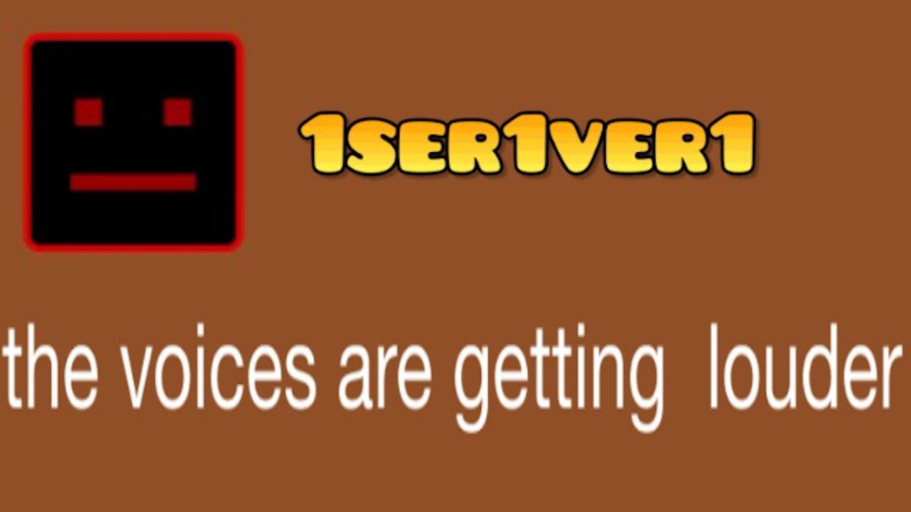 the voices are getting louder YouTube