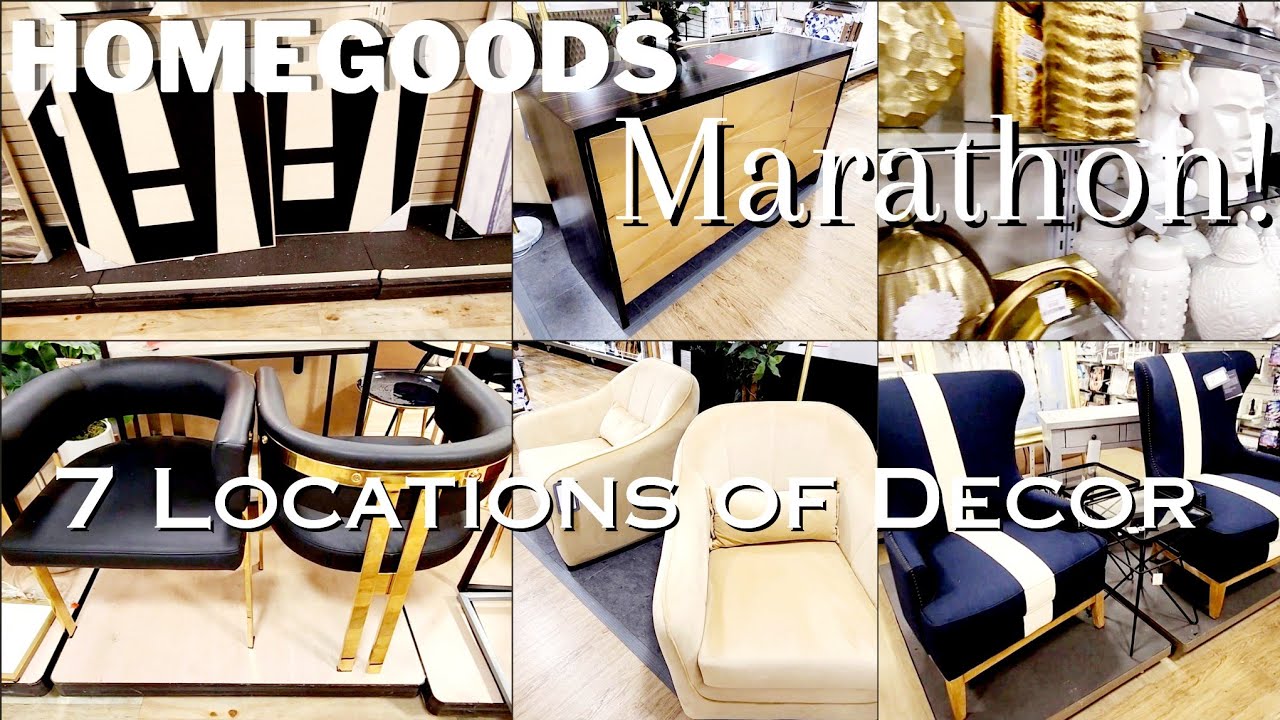 HOMEGOODS Marathon Furniture & Decor To Style Your Home & Patio YouTube