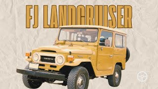 Retro Rides Rear View - The Fj Landcruiser