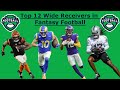 Top 12 Wide Receiver Rankings | 2022 Fantasy Football