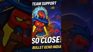 💪 Teamwork Till The End! But Luck Said No 😢 | Bullet Echo India #bulletecho #shorts #ytgaming
