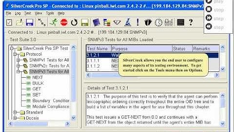 Configuring Your SNMP Test Environment   |  Set Up Your Preferences  | SilverCreek SNMP Test Suite