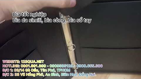 Cơ sở sản xuất bìa da simili