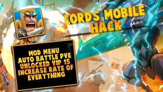 LORDS MOBILE MOD APK - CARA PASANG LORDS MOBILE APK MOD 