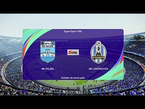 Hajduk Split vs NK Osijek  PES 21 Prva Liga Live Gameplay 