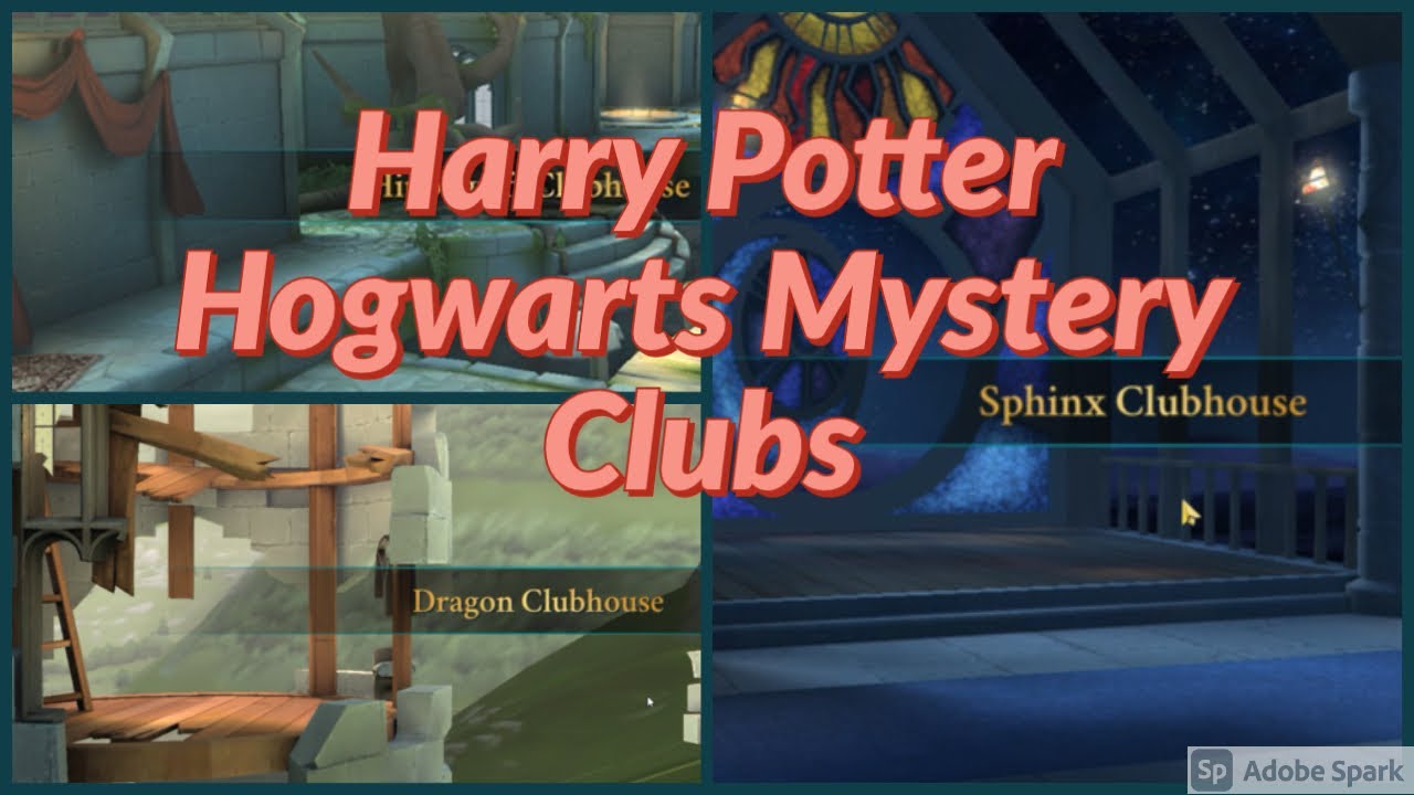 Harry Potter Hogwarts Mystery Clubs YouTube