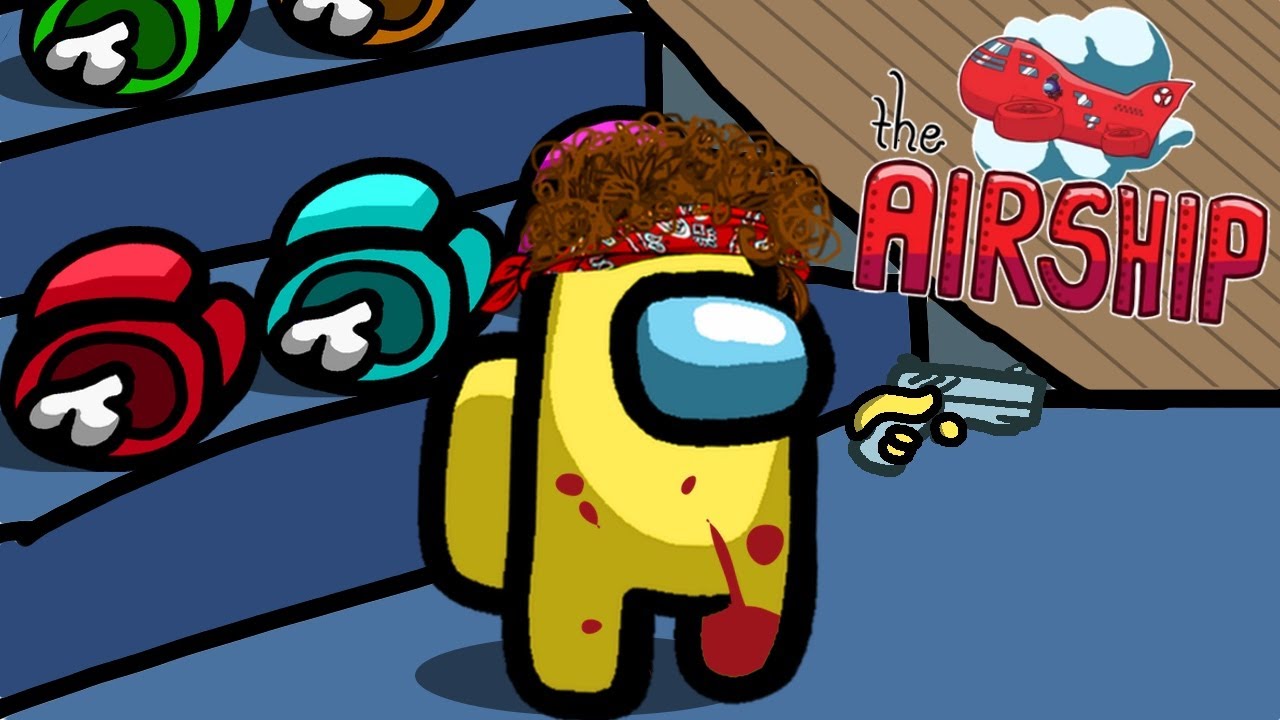 BEST AIRSHIP IMPOSTER PLAY EVER! *NEW AMONG US MAP*