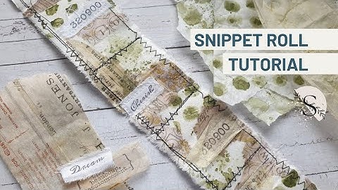 Snippet Roll Tutorial | How to make  Collage Roll