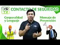 Contacto de Seguridad - Corporalidad y Lenguaje en Mensajes de Prevención - Instituto GR