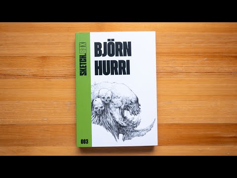 Sketch.Box: Bjorn Hurri (book flip)