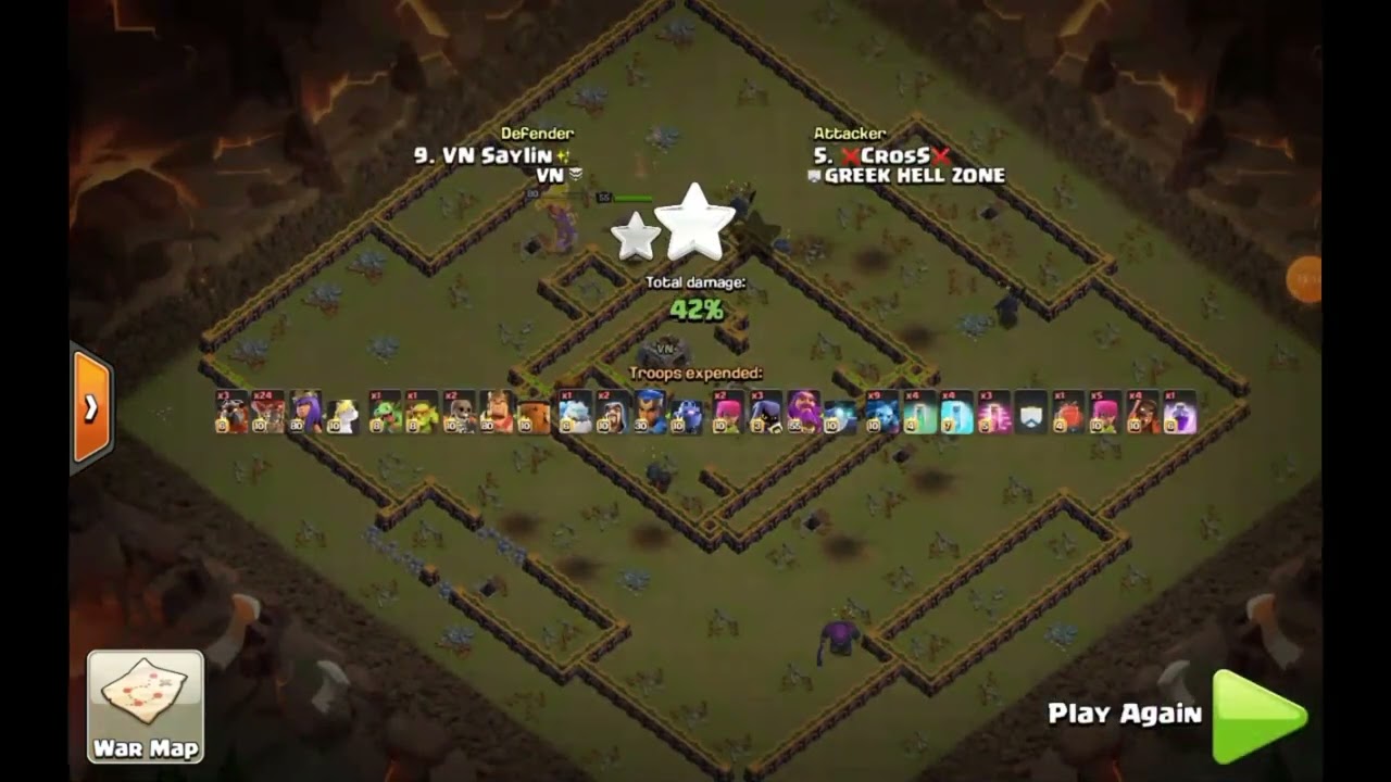 WCL Elite september 2022-Clash of clans-Greek hell zone vs VN