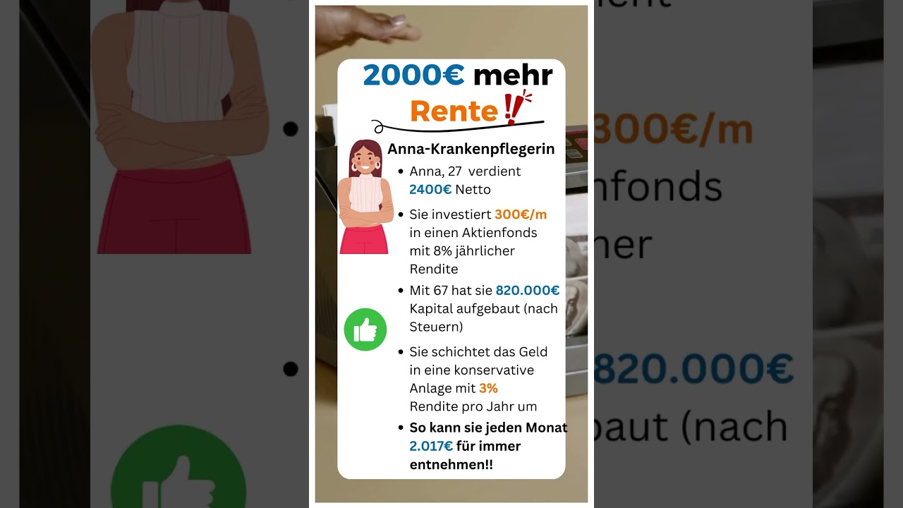 2000€ mehr Rente für dich 🫵