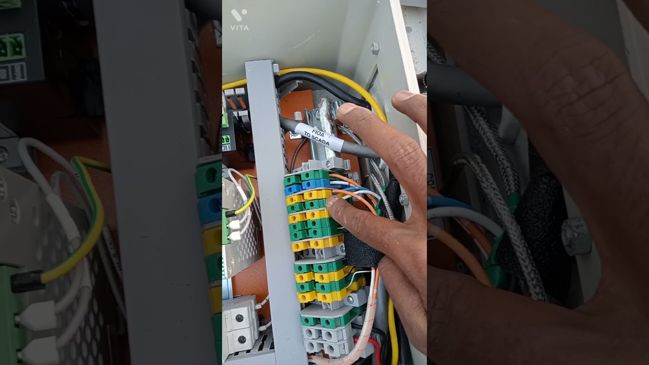part3 FIOA connection,module sensor,pyranometer connection communication connection scada connection