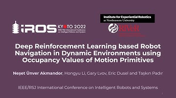 IROS 2022 Paper Presentation: DRL based Robot Navigation using Occupancy Values of Motion Primitives