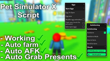 Pet Simulator X Script Hack / GUI | Auto Farm | Open All Eggs | WORKING 2022