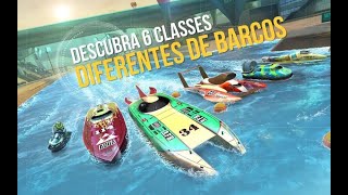 GAMEPLAY DE TOP BOAT: CONQUISTE VITÓRIAS E AUMENTE O SEU NIVEL PROFISSIONAL DE CORREDOR screenshot 3