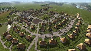 Ostriv - Map 6 - Episode 11 - Setting up the brickworks and Max garden housing - Alpha 5.5